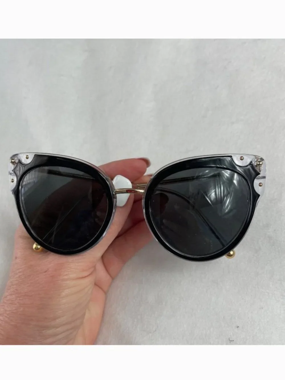 NWT Auth Dolce & Gabbana Cat Eye Sunglasses 4340